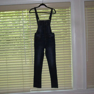 MEGAN DENIM Medium Wash Overalls Size S